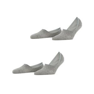BURLINGTON Women's Invisible Socks Women GREY Socks & Tights